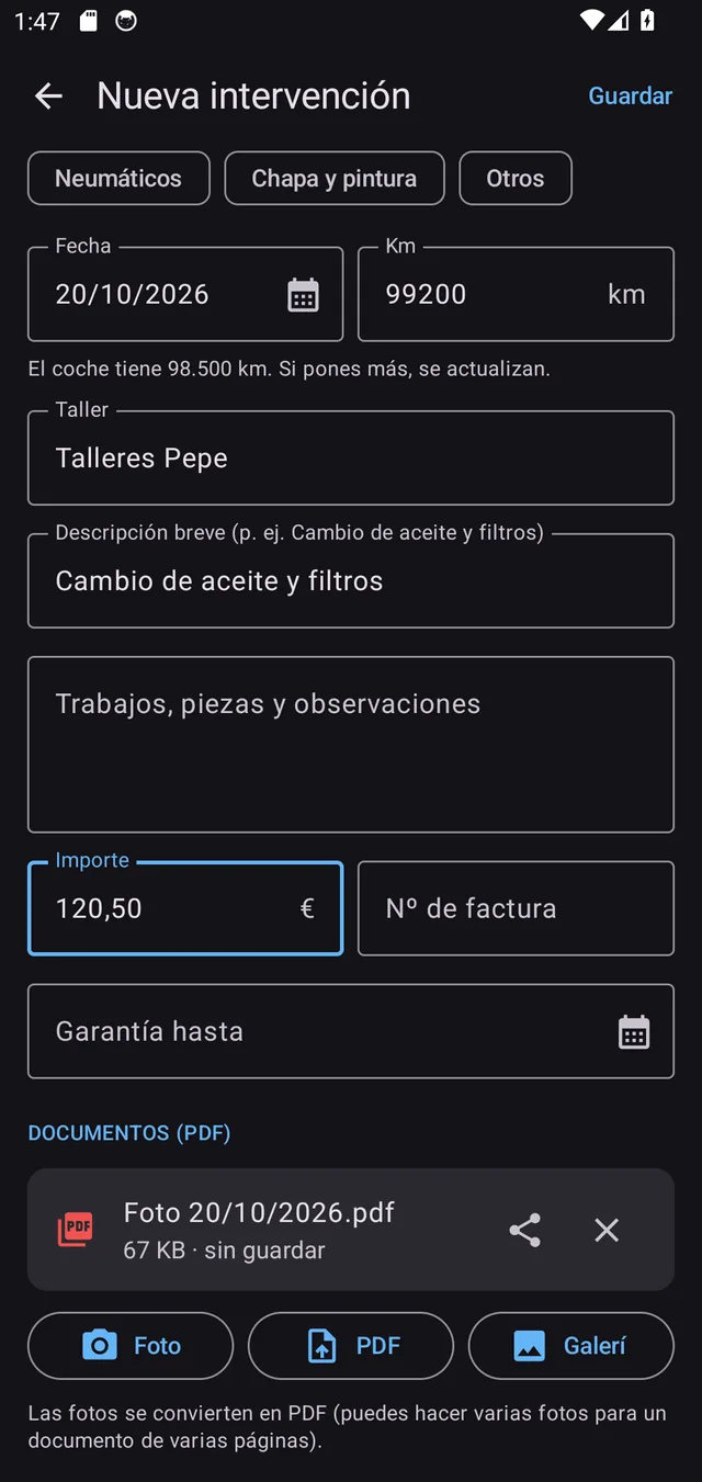 Captura 3 de LibroTaller