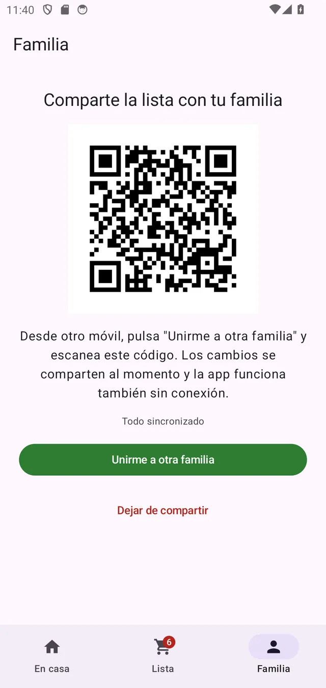 Captura 3 de Lista de la Compra