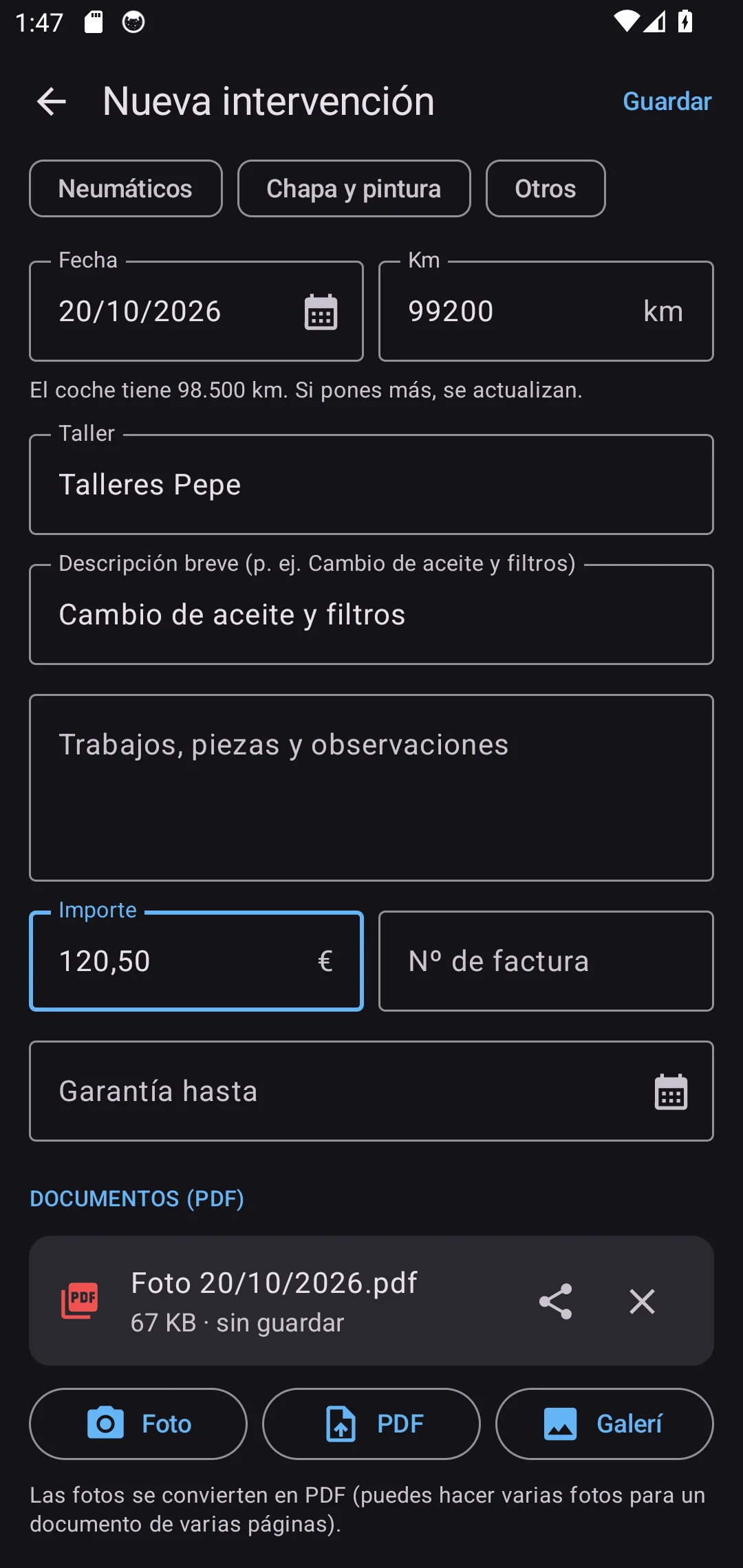 Captura 3 de LibroTaller