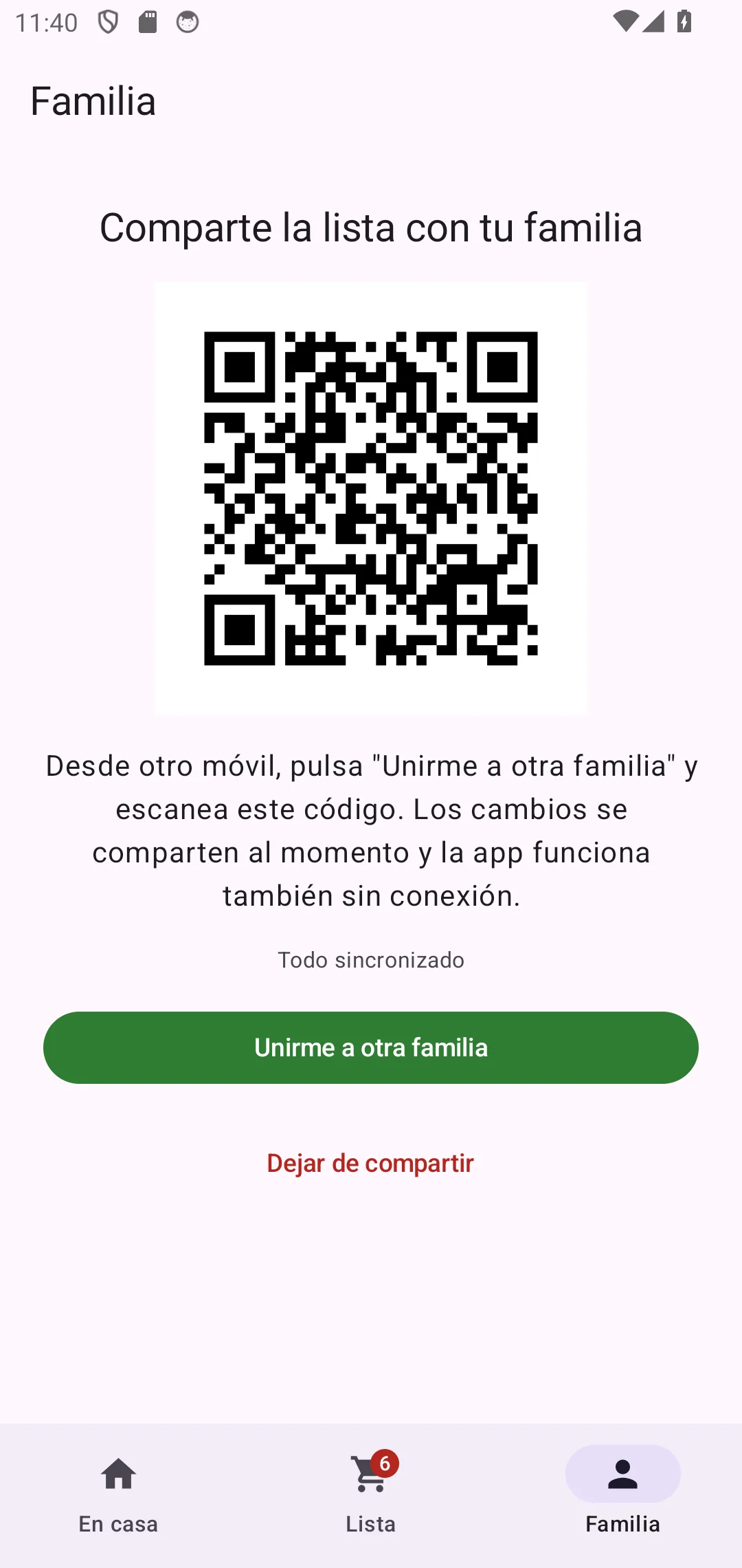 Captura 3 de Lista de la Compra